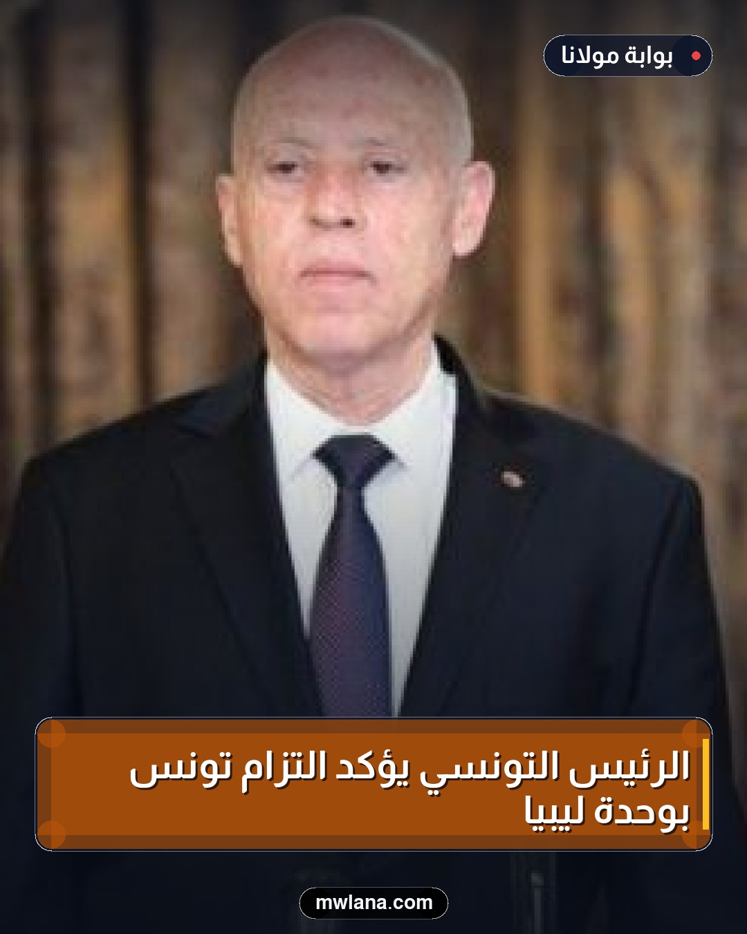 الرئيس التونسي يؤكد التزام تونس بوحدة ليبيا