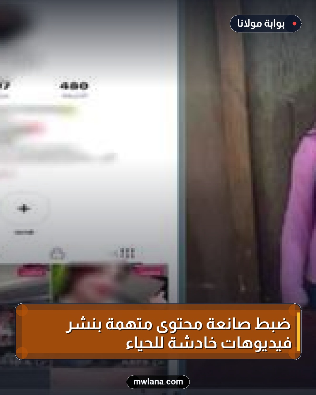 ضبط صانعة محتوى متهمة بنشر فيديوهات خادشة للحياء
