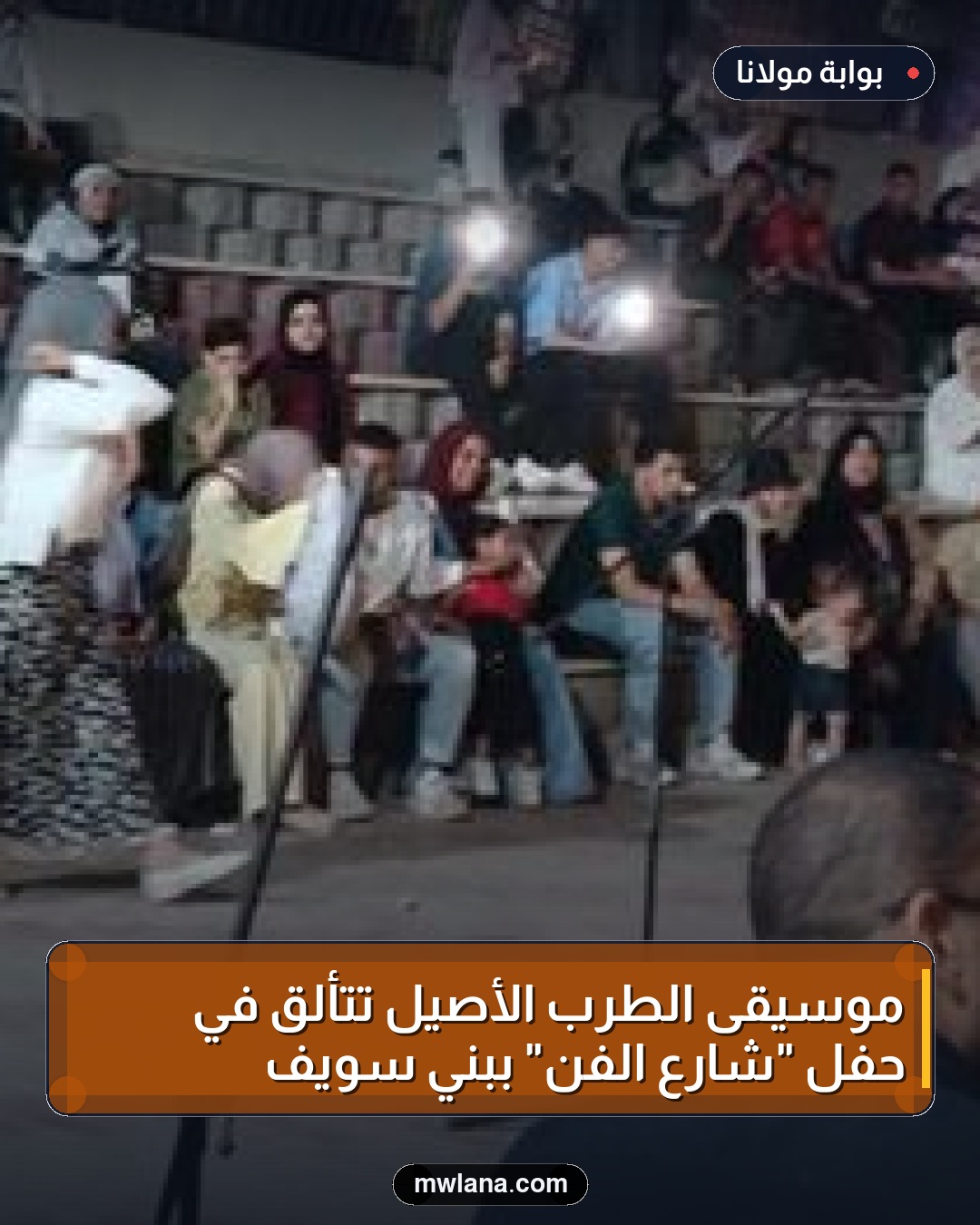 موسيقى الطرب الأصيل تتألق في حفل "شارع الفن" ببني سويف