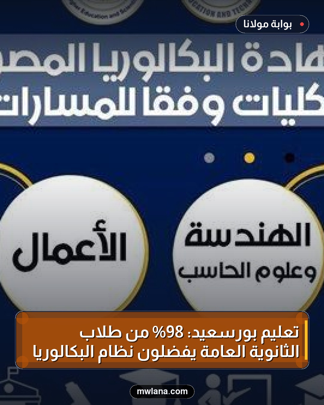 تعليم بورسعيد: 98% من طلاب الثانوية العامة يفضلون نظام البكالوريا