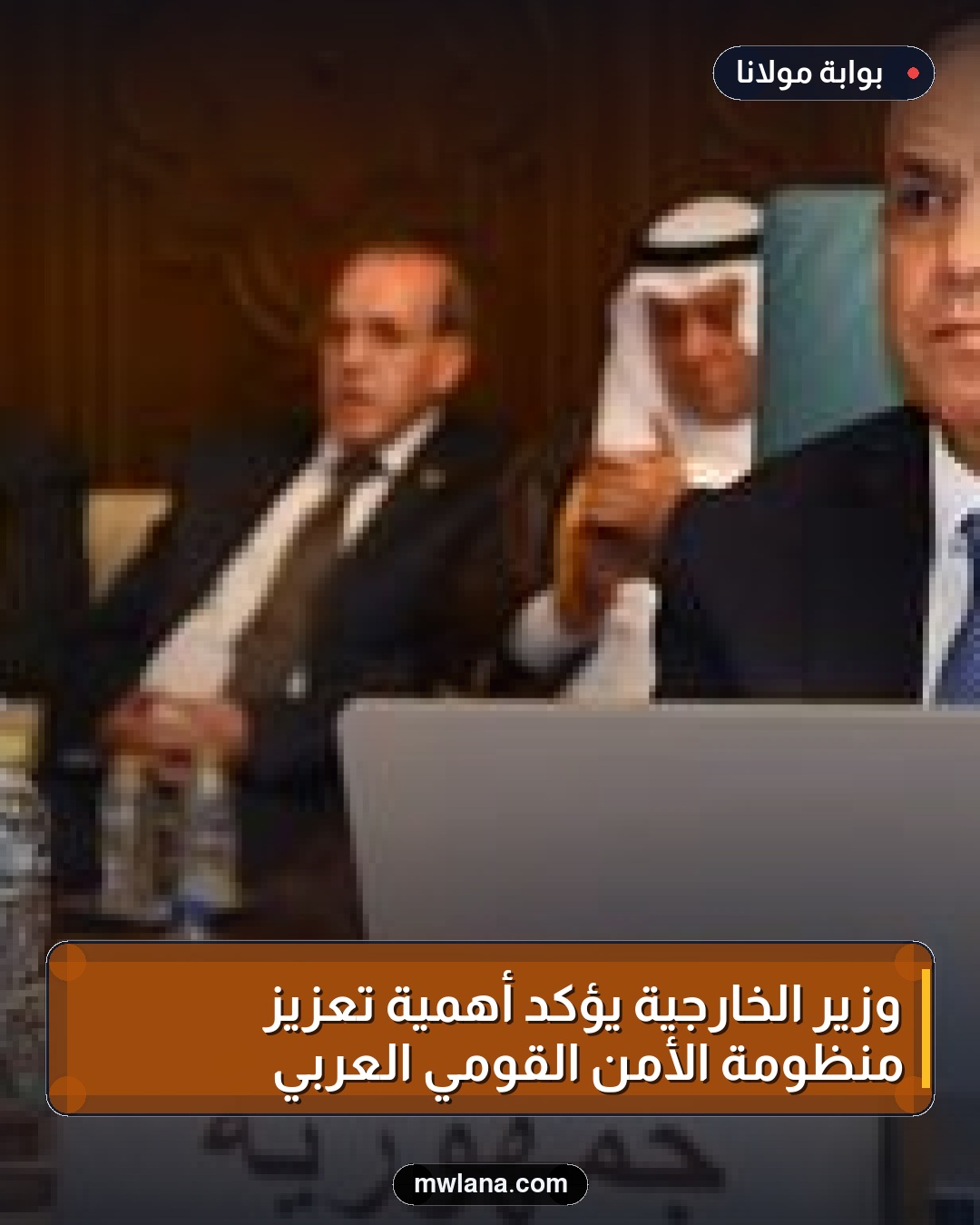 وزير الخارجية يؤكد أهمية تعزيز منظومة الأمن القومي العربي