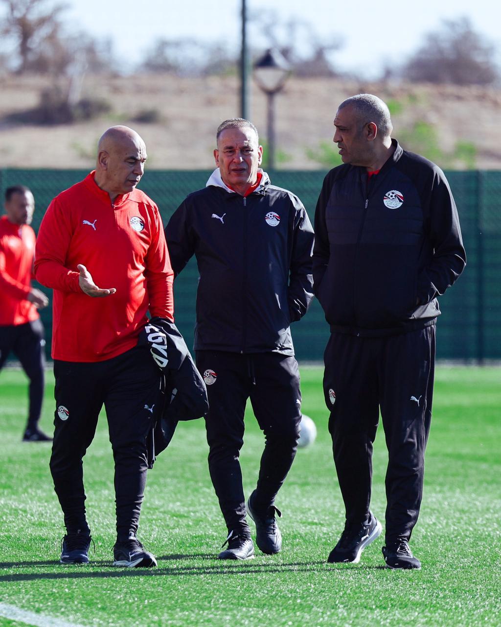 تدريب منتخب مصر استعدادا لجنوب إفريقيا (2)