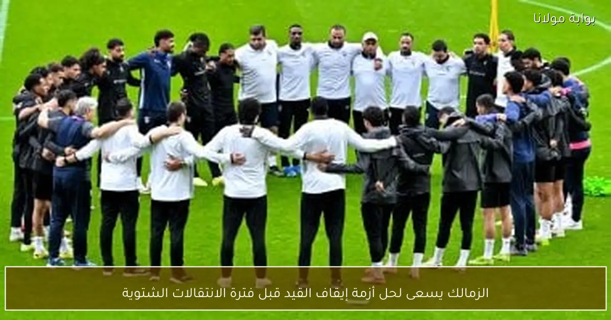 الزمالك يسعى لحل أزمة إيقاف القيد قبل فترة الانتقالات الشتوية