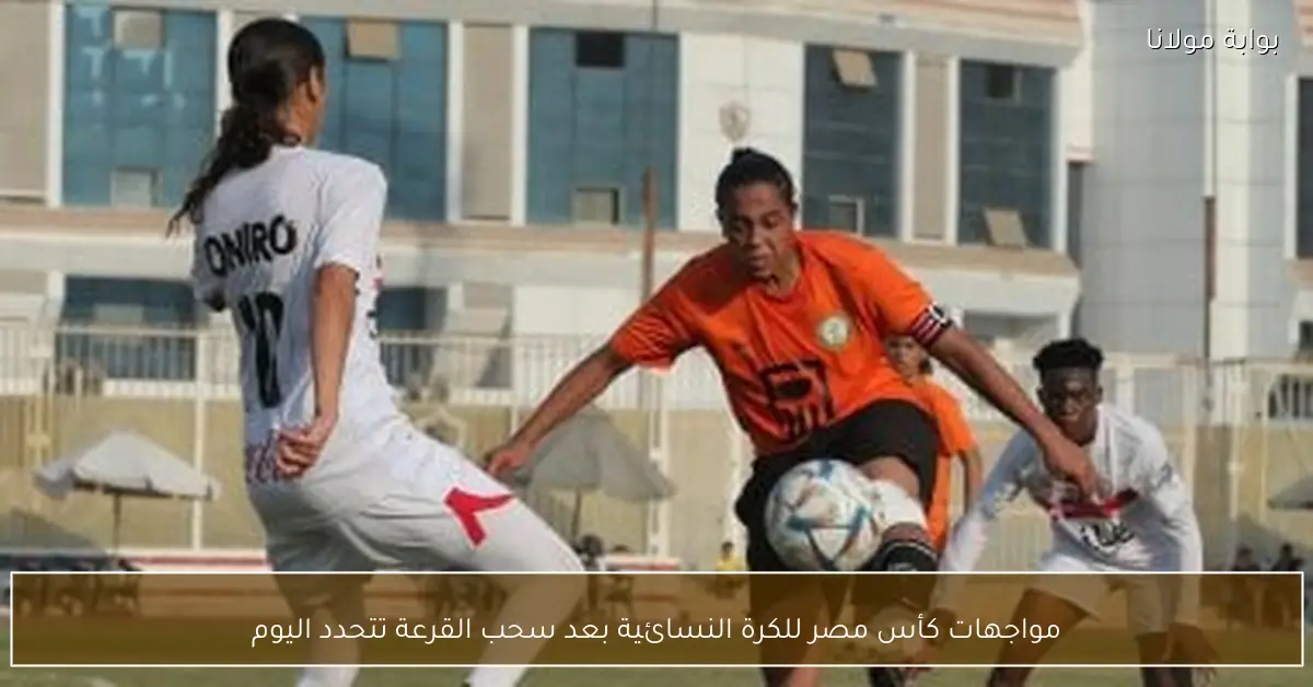 مواجهات كأس مصر للكرة النسائية بعد سحب القرعة تتحدد اليوم