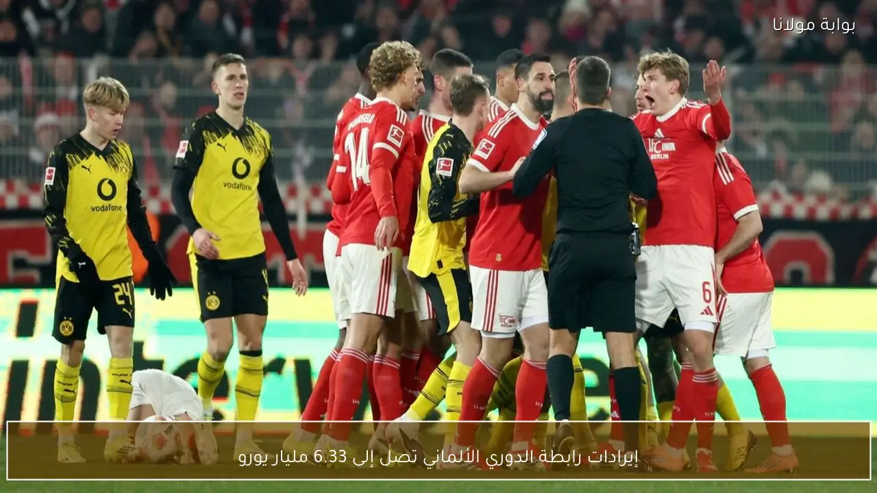 إيرادات رابطة الدوري الألماني تصل إلى 6.33 مليار يورو