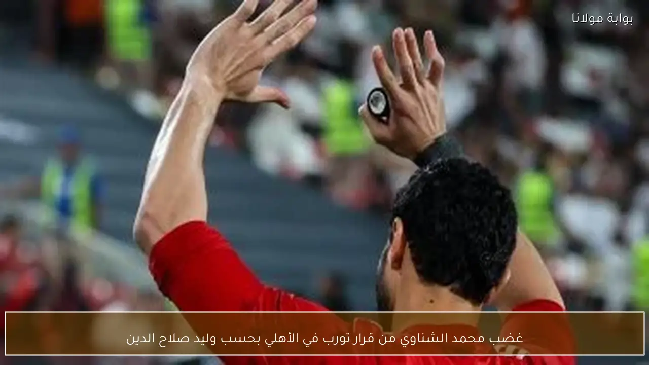 غضب محمد الشناوي من قرار تورب في الأهلي بحسب وليد صلاح الدين