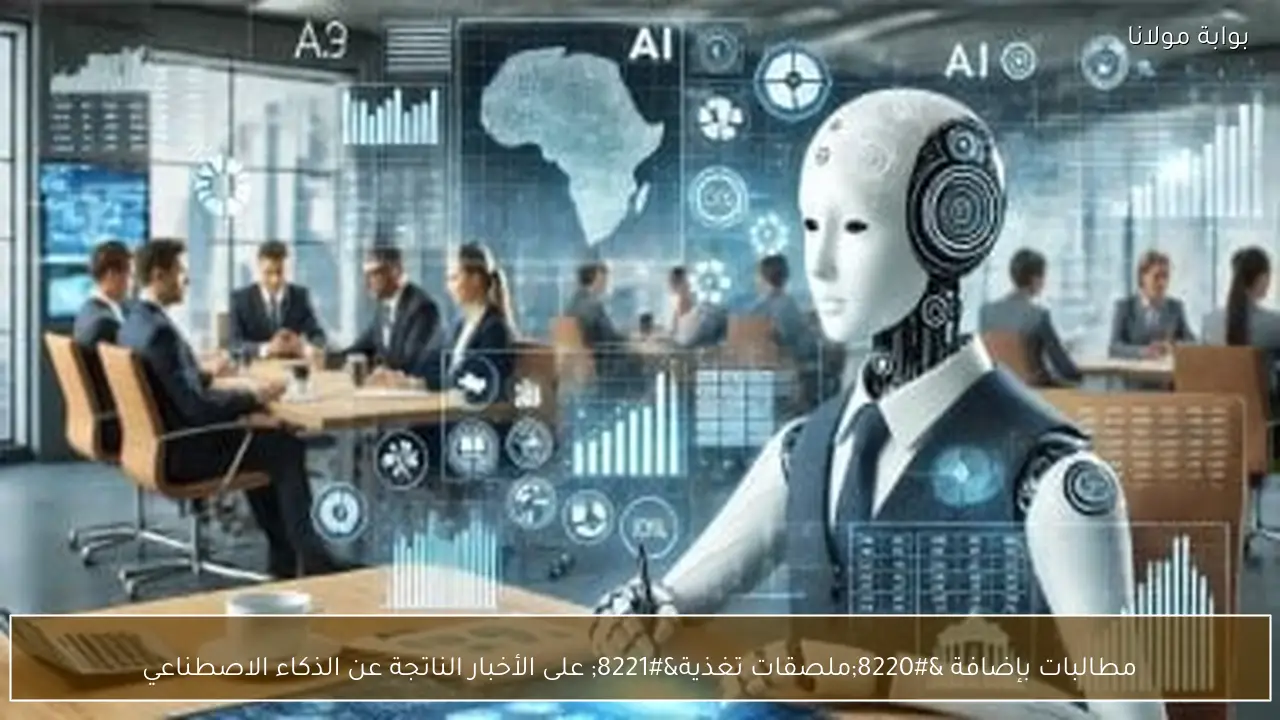 مطالبات بإضافة “ملصقات تغذية” على الأخبار الناتجة عن الذكاء الاصطناعي