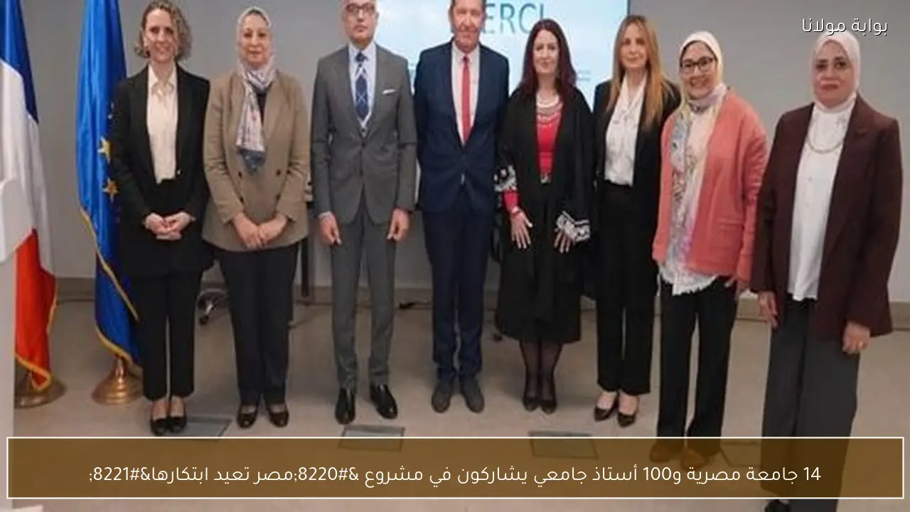 14 جامعة مصرية و100 أستاذ جامعي يشاركون في مشروع “مصر تعيد ابتكارها”