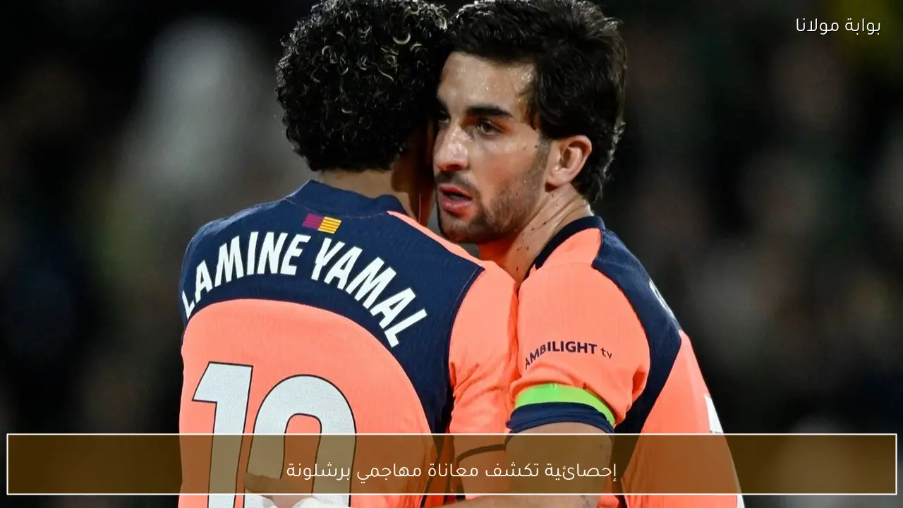 إحصائية تكشف معاناة مهاجمي برشلونة