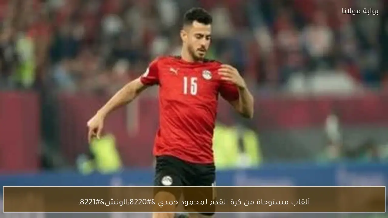 ألقاب مستوحاة من كرة القدم لمحمود حمدي “الونش”