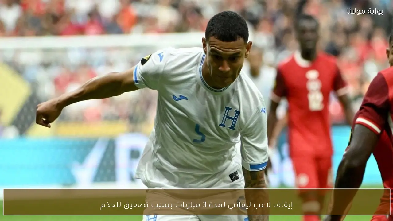 إيقاف لاعب ليفانتي لمدة 3 مباريات بسبب تصفيق للحكم