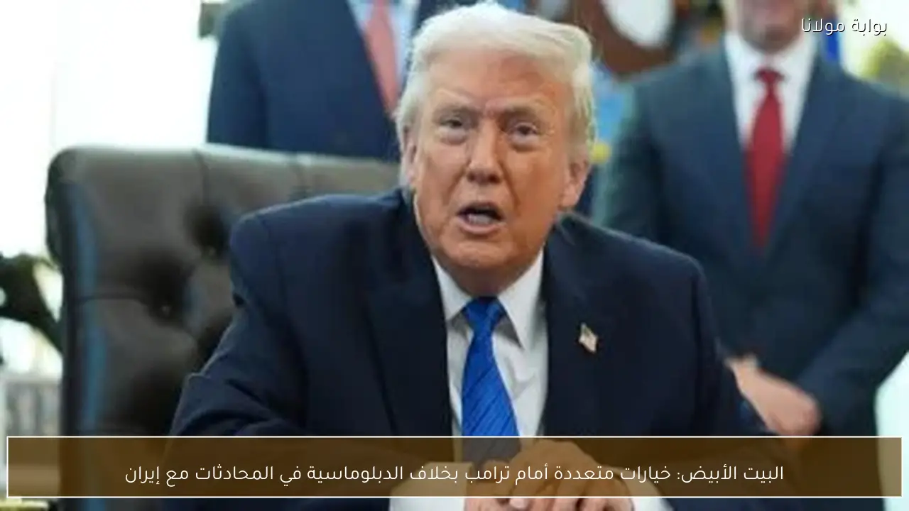 البيت الأبيض: خيارات متعددة أمام ترامب بخلاف الدبلوماسية في المحادثات مع إيران