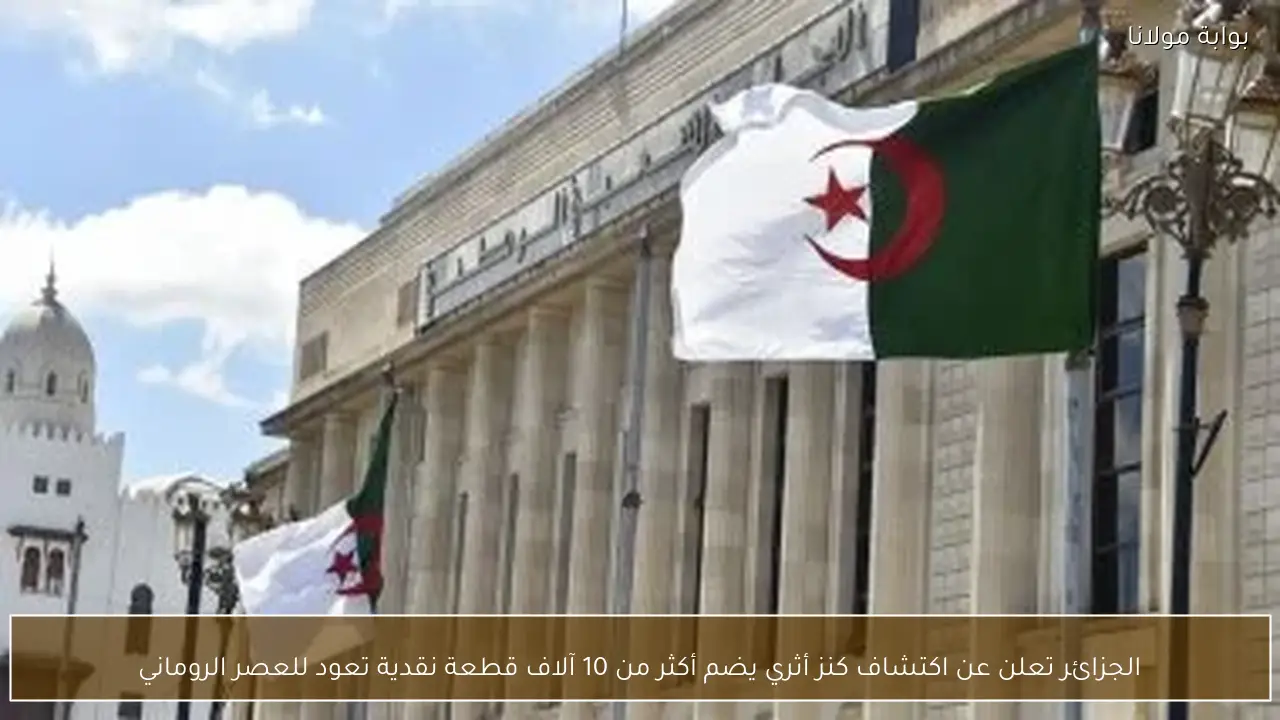 الجزائر تعلن عن اكتشاف كنز أثري يضم أكثر من 10 آلاف قطعة نقدية تعود للعصر الروماني