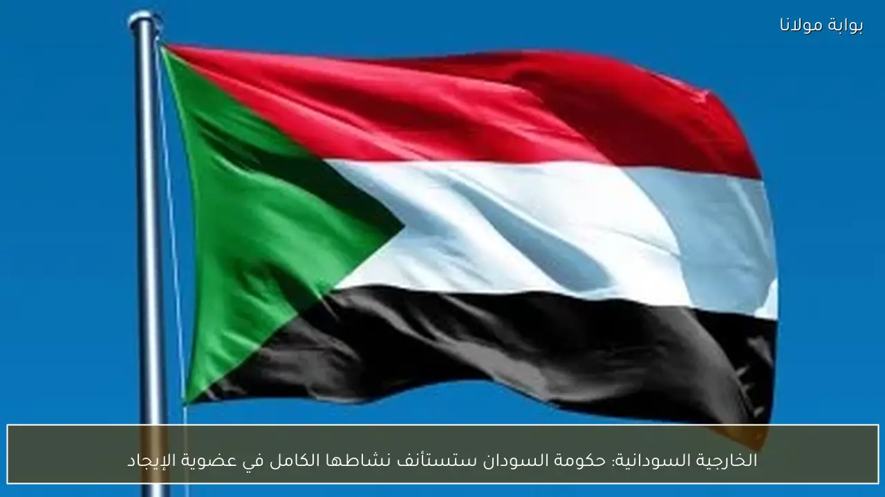 الخارجية السودانية: حكومة السودان ستستأنف نشاطها الكامل في عضوية الإيجاد