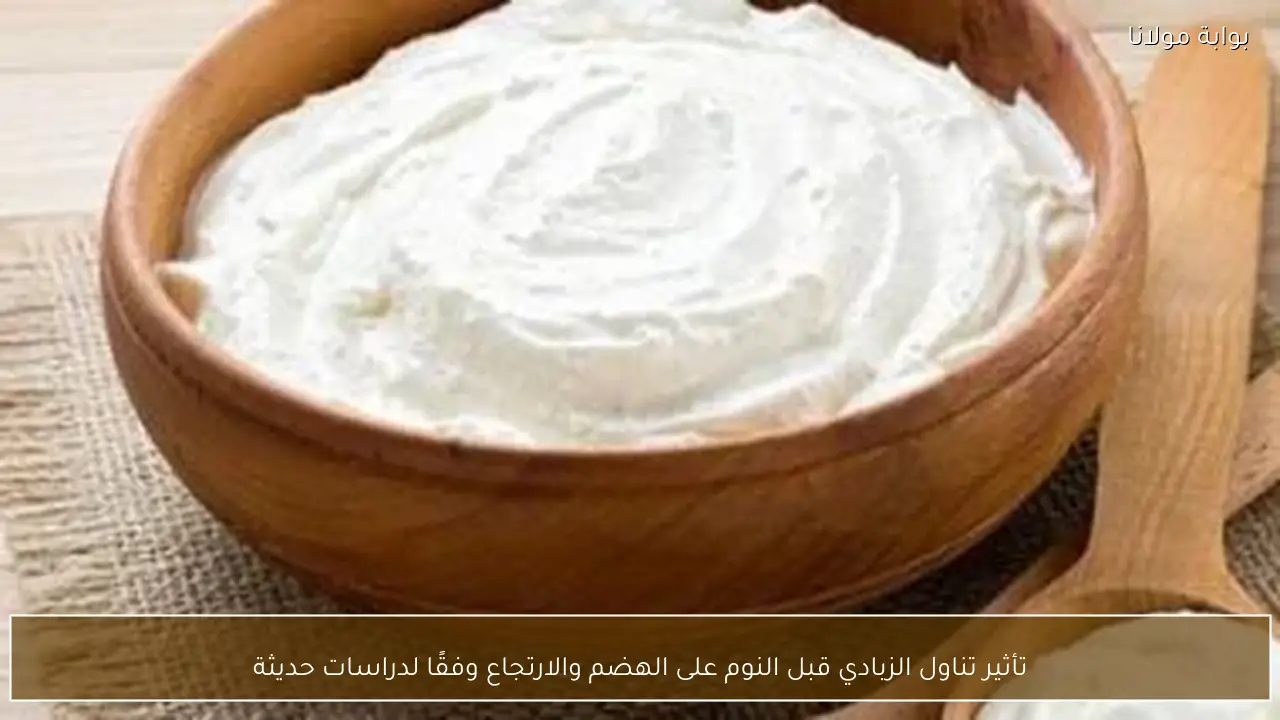 تأثير تناول الزبادي قبل النوم على الهضم والارتجاع وفقًا لدراسات حديثة