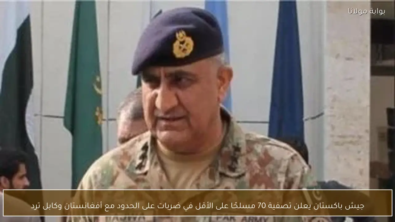 جيش باكستان يعلن تصفية 70 مسلحًا على الأقل في ضربات على الحدود مع أفغانستان وكابل ترد