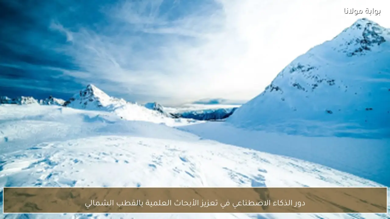 دور الذكاء الاصطناعي في تعزيز الأبحاث العلمية بالقطب الشمالي