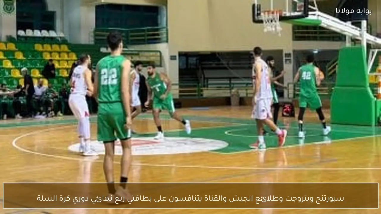 سبورتنج وبتروجت وطلائع الجيش والقناة يتنافسون على بطاقتي ربع نهائي دوري كرة السلة