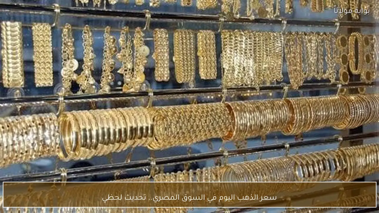 سعر الذهب اليوم في السوق المصري.. تحديث لحظي