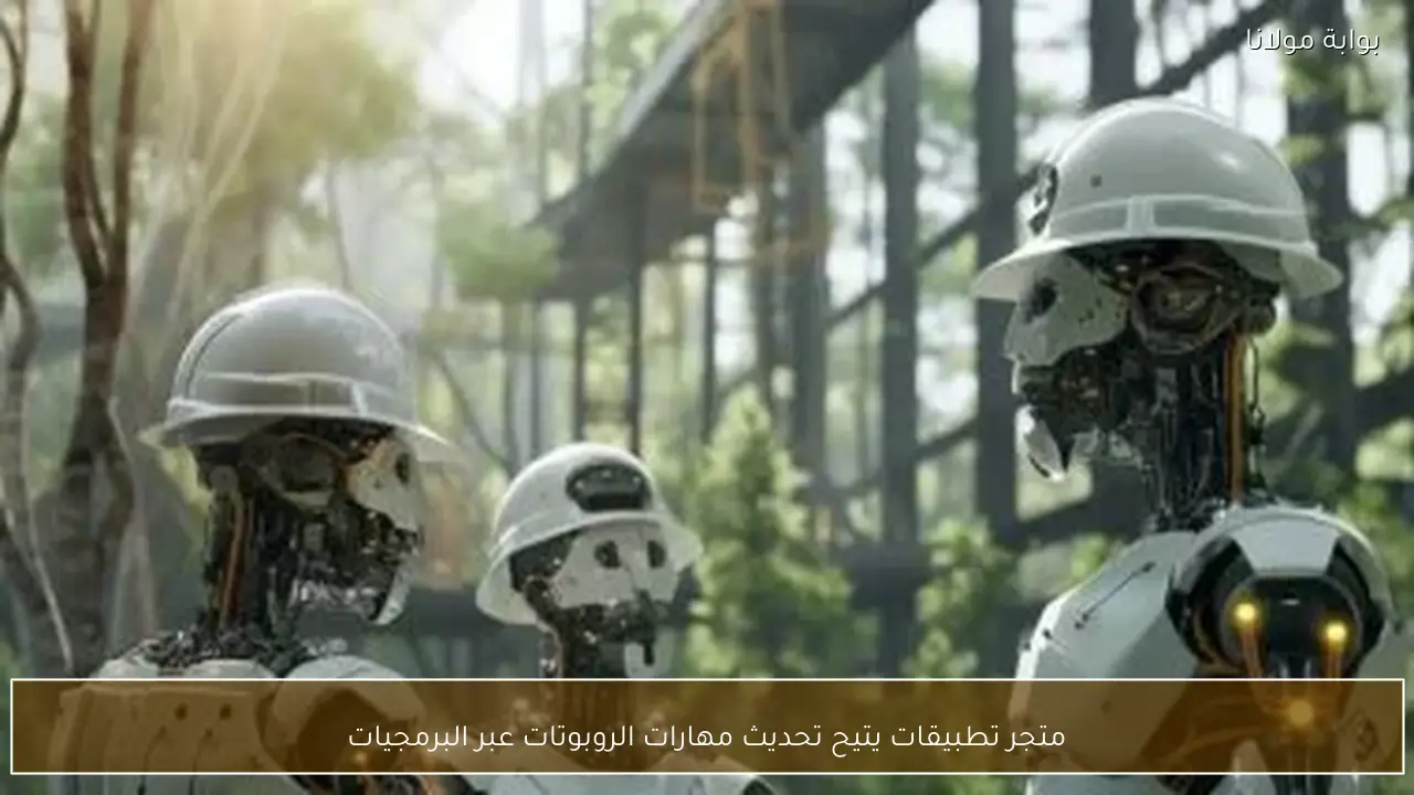 متجر تطبيقات يتيح تحديث مهارات الروبوتات عبر البرمجيات