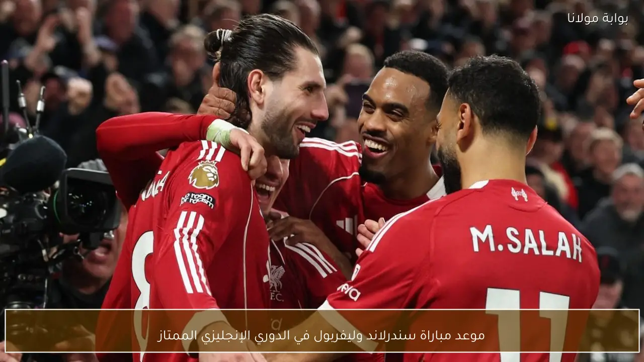 موعد مباراة سندرلاند وليفربول في الدوري الإنجليزي الممتاز