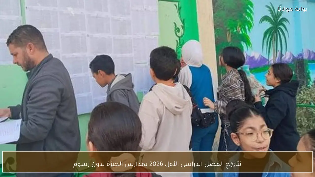نتائج الفصل الدراسي الأول 2026 بمدارس الجيزة بدون رسوم