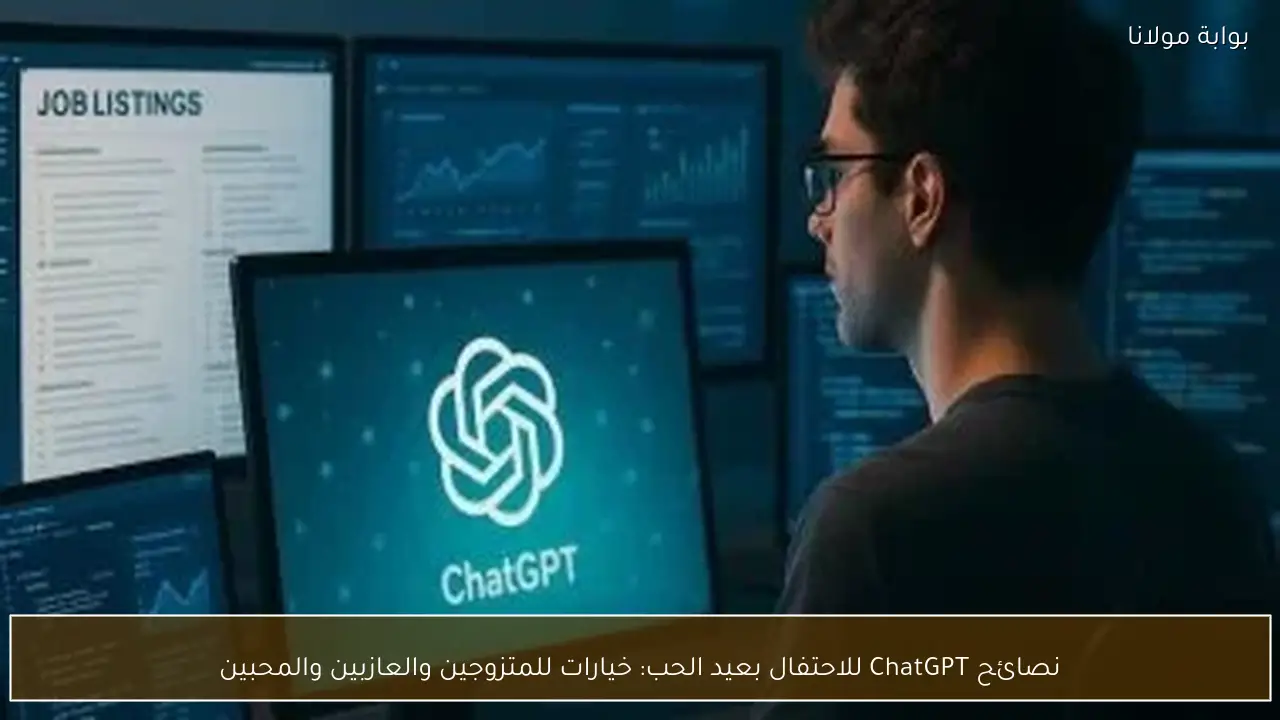 نصائح ChatGPT للاحتفال بعيد الحب: خيارات للمتزوجين والعازبين والمحبين