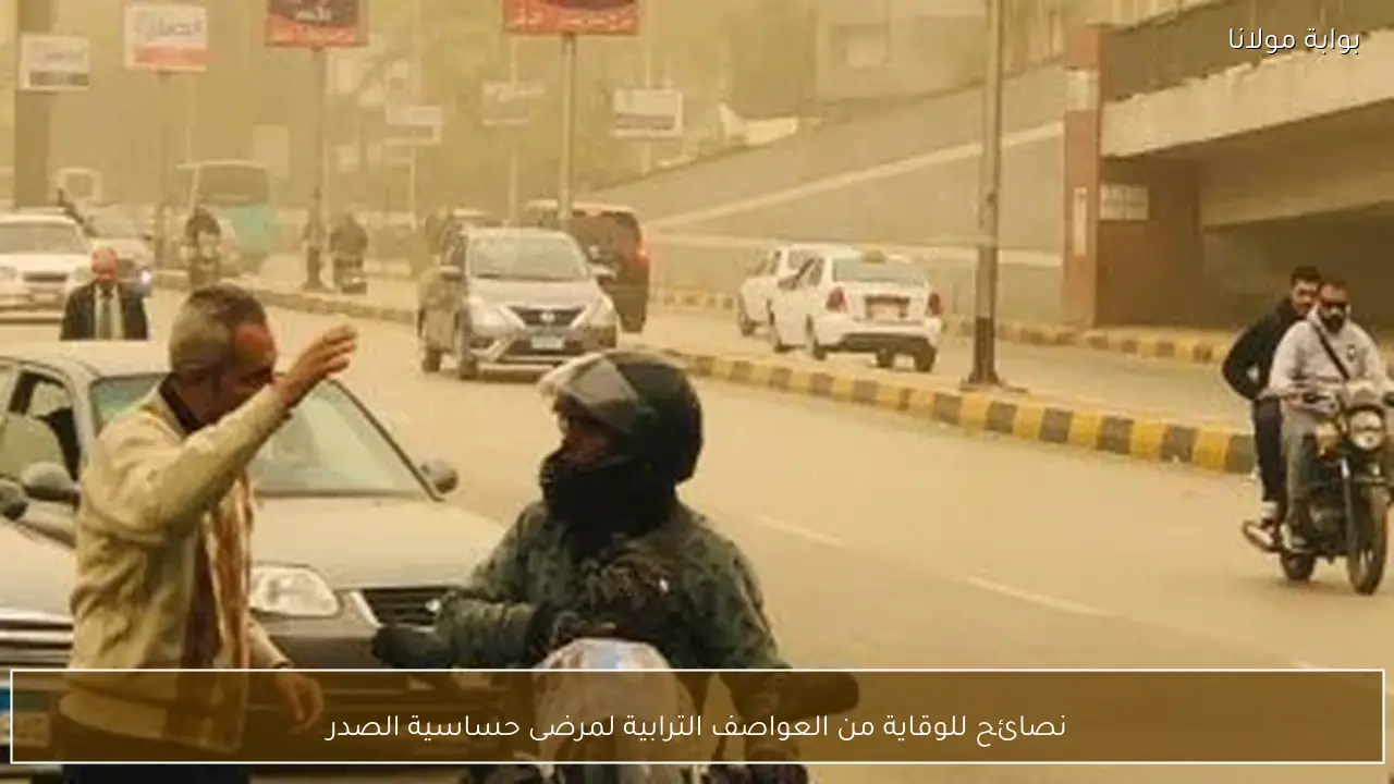 نصائح للوقاية من العواصف الترابية لمرضى حساسية الصدر