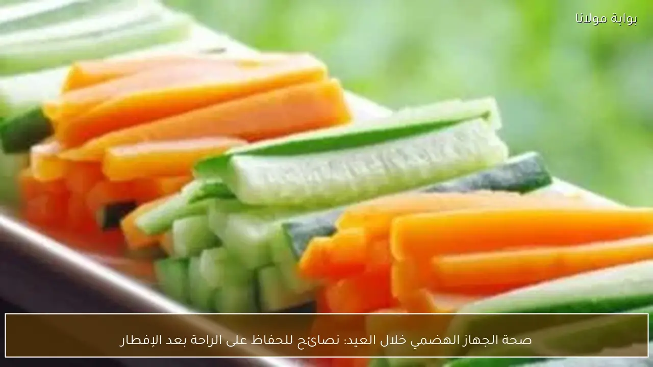 صحة الجهاز الهضمي خلال العيد: نصائح للحفاظ على الراحة بعد الإفطار