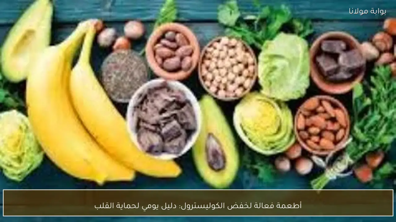 أطعمة فعالة لخفض الكوليسترول: دليل يومي لحماية القلب
