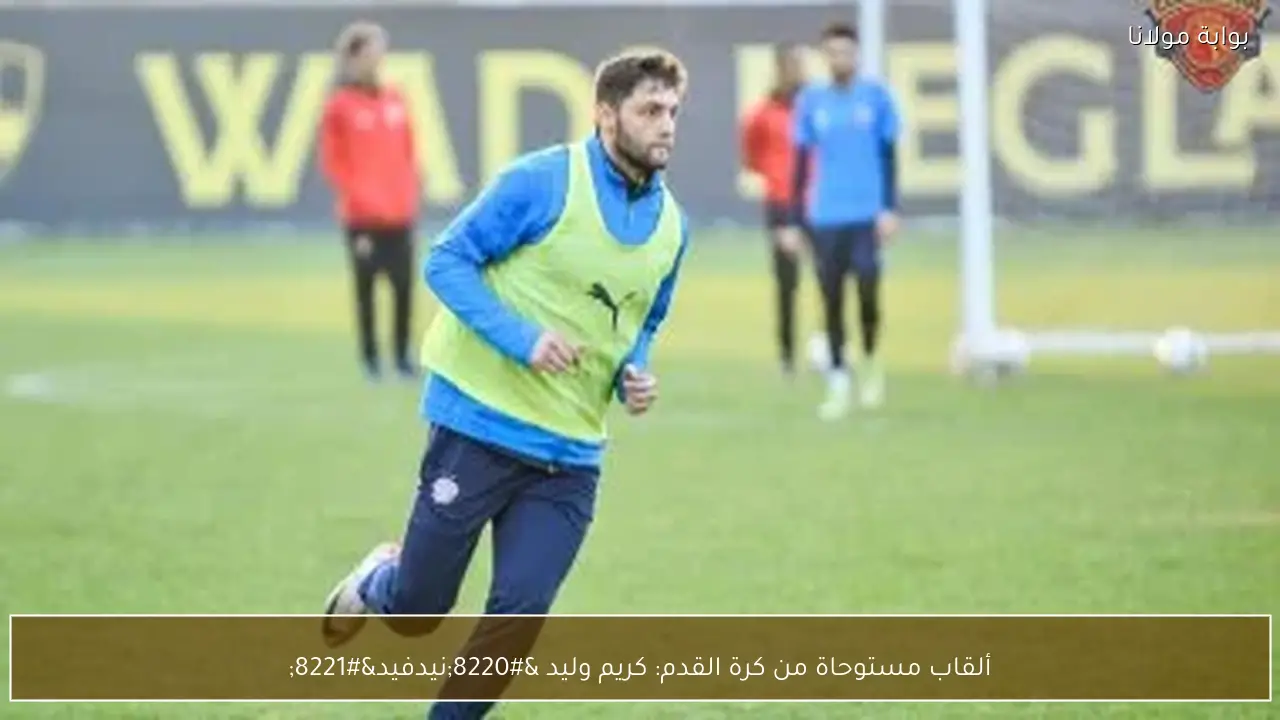 ألقاب مستوحاة من كرة القدم: كريم وليد “نيدفيد”