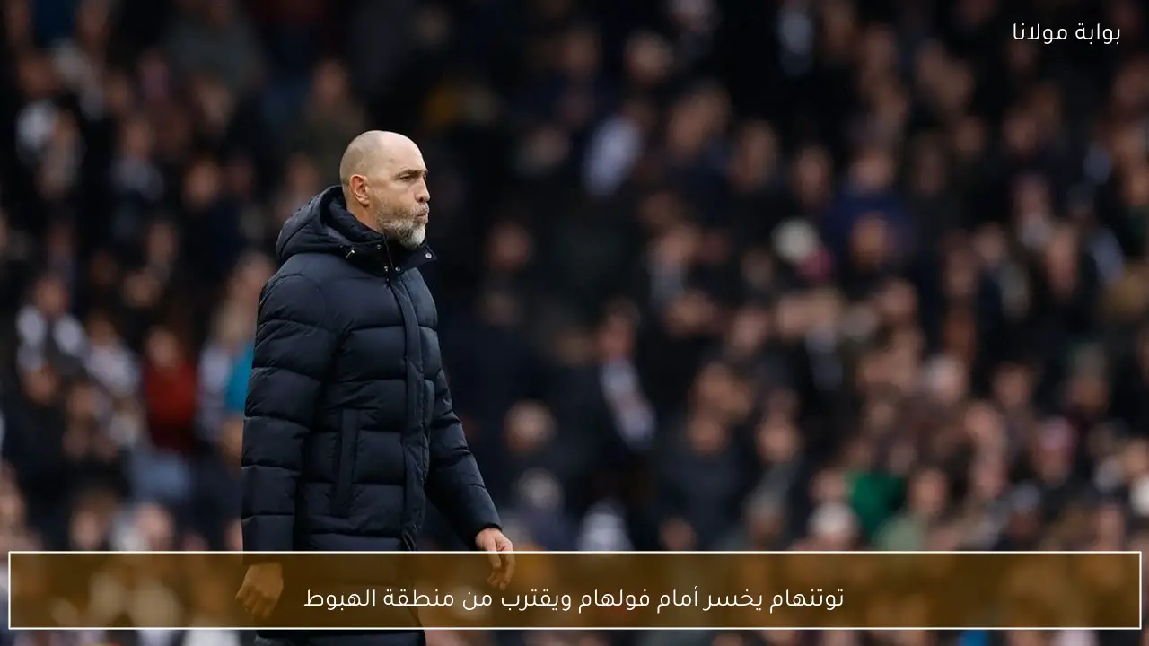 توتنهام يخسر أمام فولهام ويقترب من منطقة الهبوط