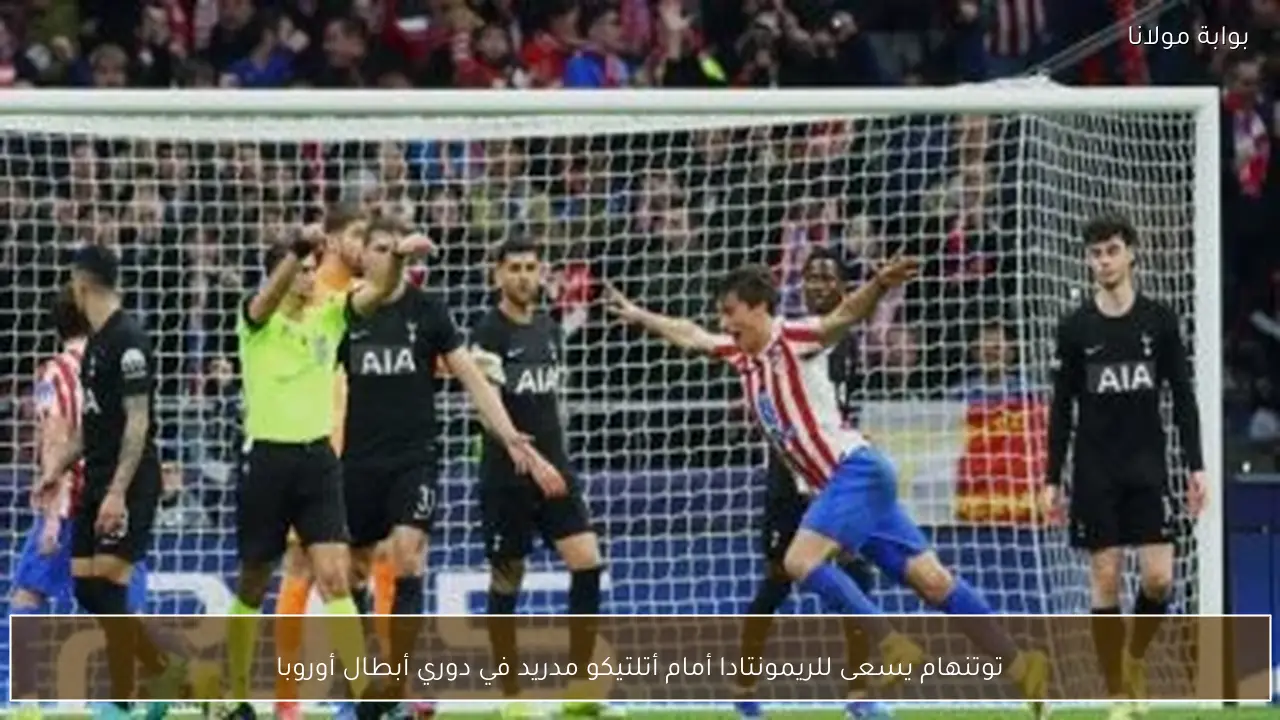 توتنهام يسعى للريمونتادا أمام أتلتيكو مدريد في دوري أبطال أوروبا