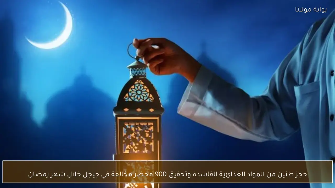 حجز طنين من المواد الغذائية الفاسدة وتحقيق 900 محضر مخالفة في جيجل خلال شهر رمضان