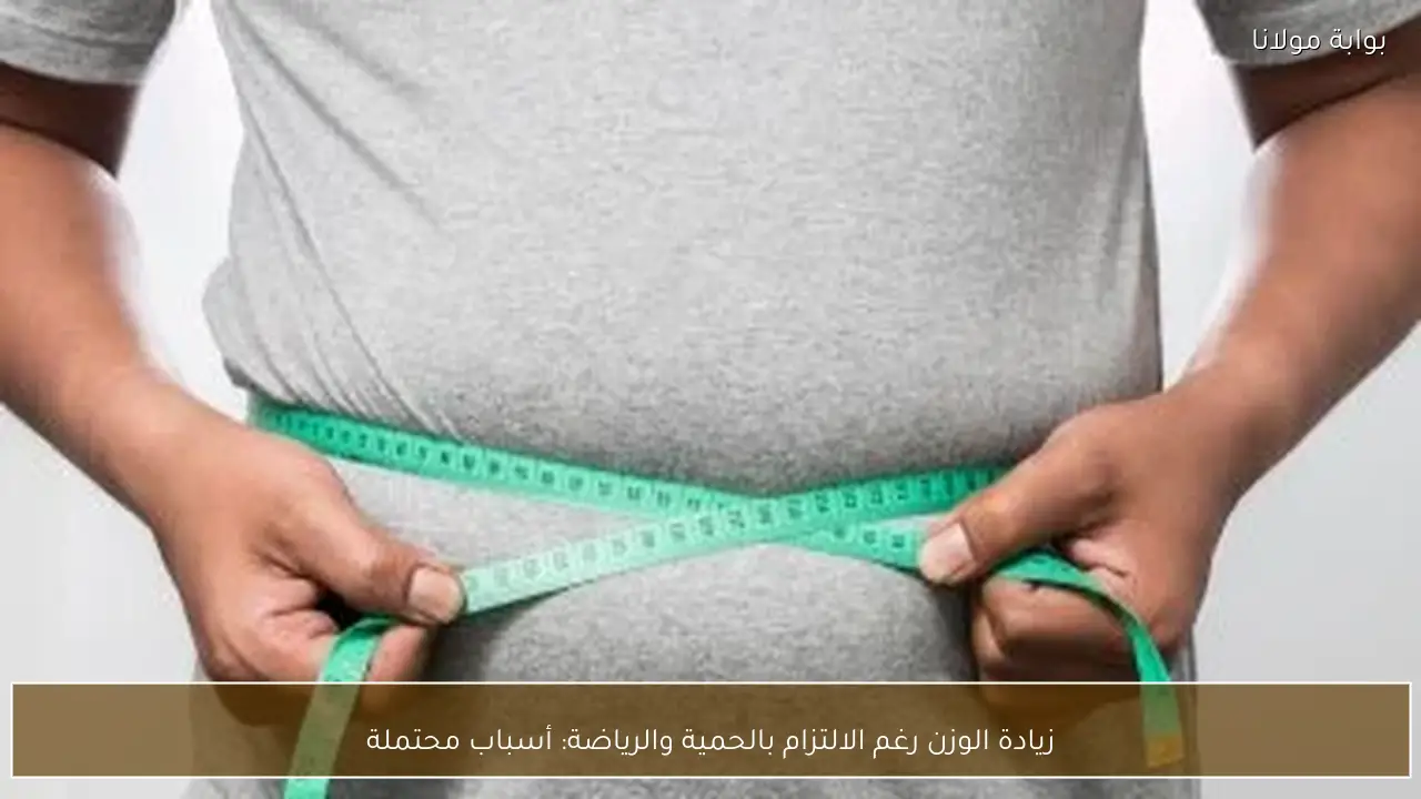 زيادة الوزن رغم الالتزام بالحمية والرياضة: أسباب محتملة