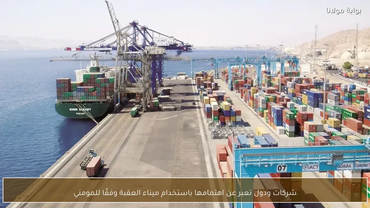 شركات ودول تعبر عن اهتمامها باستخدام ميناء العقبة وفقًا للمومني