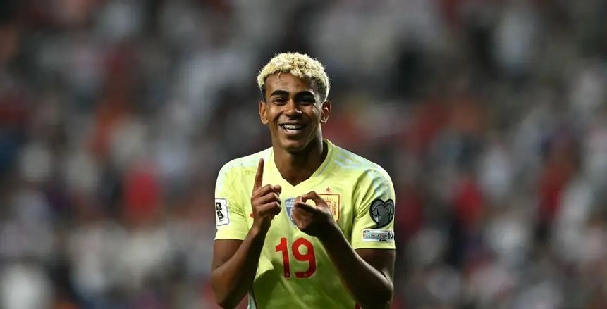 كشف حساب لامين يامال مع برشلونة قبل مواجهة مصر وإسبانيا