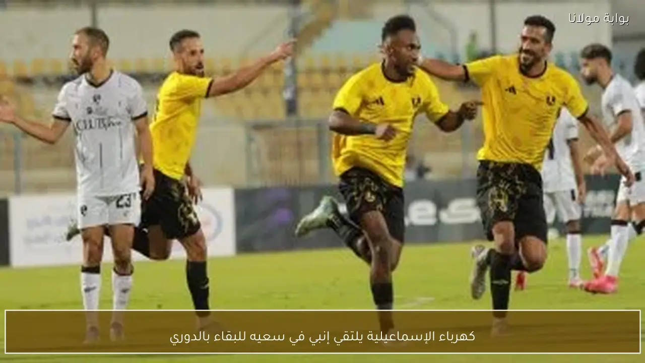 كهرباء الإسماعيلية يلتقي إنبي في سعيه للبقاء بالدوري