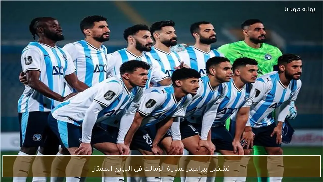 تشكيل بيراميدز لمباراة الزمالك في الدوري الممتاز