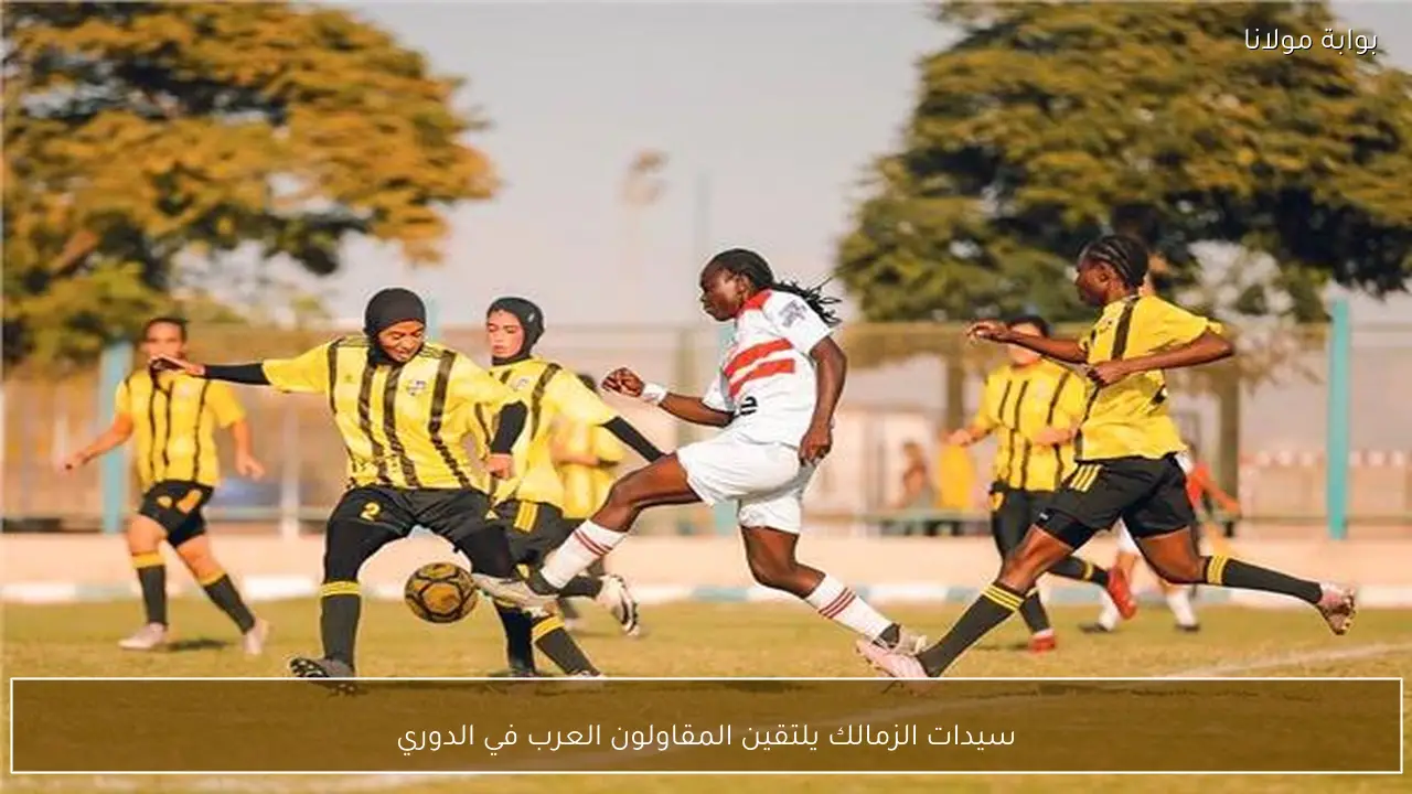 سيدات الزمالك يلتقين المقاولون العرب في الدوري