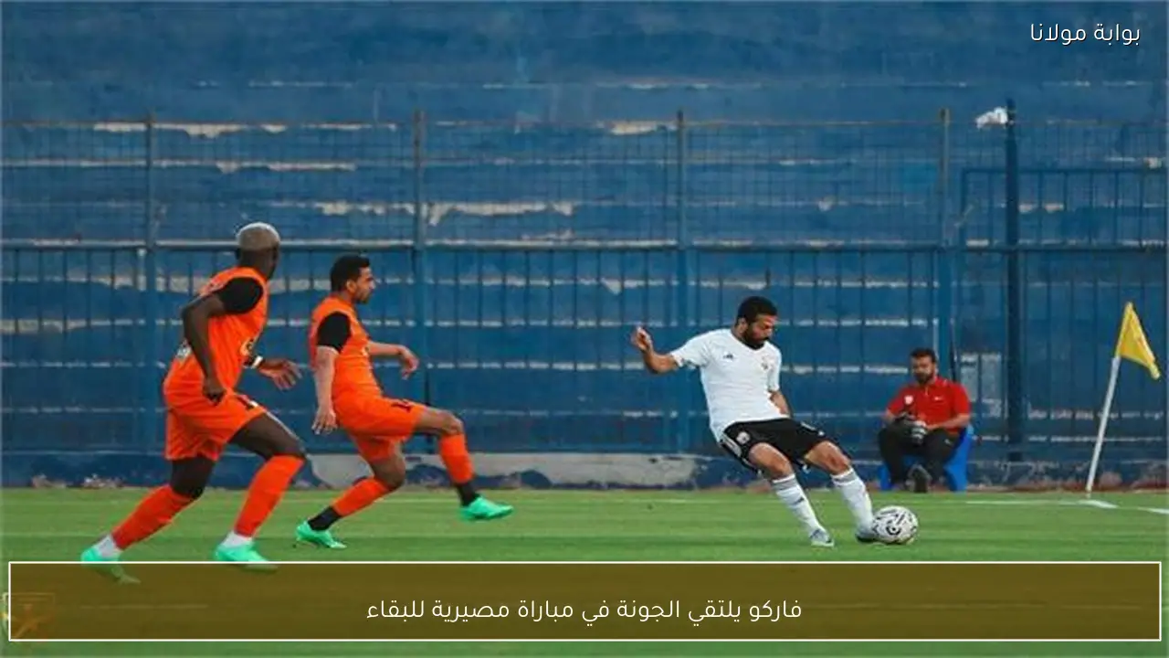 فاركو يلتقي الجونة في مباراة مصيرية للبقاء