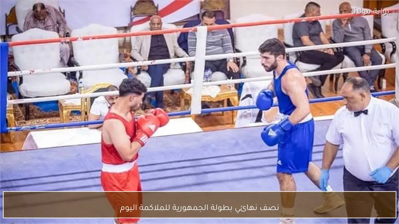 نصف نهائي بطولة الجمهورية للملاكمة اليوم